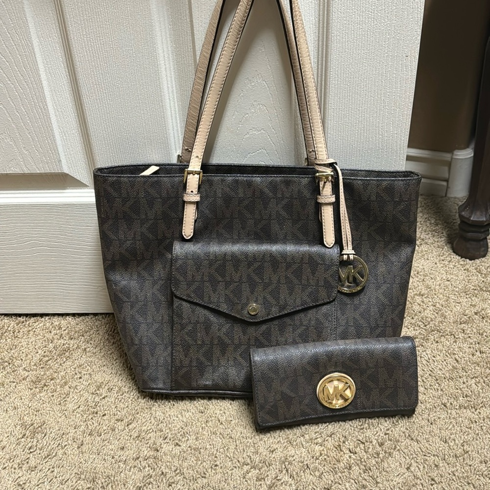 Michael Kors Purse and Wallet